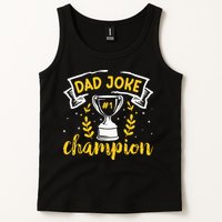 Dad Jokes Champion Tank Top