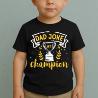 Dad Jokes Champion Toddler T-Shirt