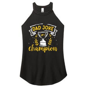 Dad Jokes Champion Women's Perfect Tri Rocker Tank