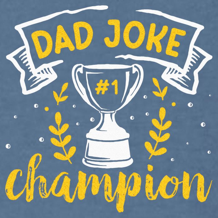 Dad Jokes Champion Garment-Dyed Sweatshirt