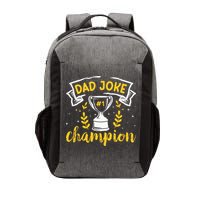 Dad Jokes Champion Vector Backpack