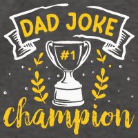 Dad Jokes Champion Vector Backpack