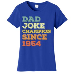 Dad Joke Champion Since 1954 Birthday Fathers Day Gift Women's T-Shirt