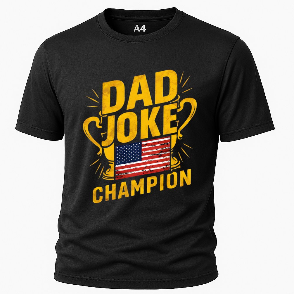 Dad Joke Champion Funny FatherS Day Dad Joke Performance Shirt