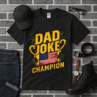 Dad Joke Champion Funny FatherS Day Dad Joke Tall T-Shirt