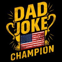 Dad Joke Champion Funny FatherS Day Dad Joke 7-Panel Snapback Hat