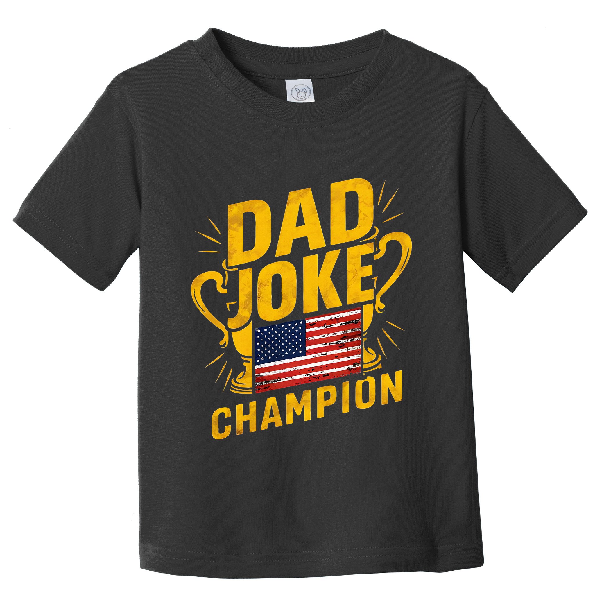 Dad Joke Champion Funny FatherS Day Dad Joke Toddler T-Shirt
