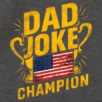Dad Joke Champion Funny FatherS Day Dad Joke Vector Backpack