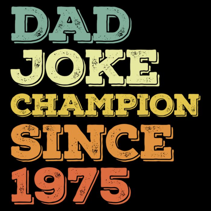 Dad Joke Champion Since 1975 Birthday Fathers Day Gift Bucket Hat