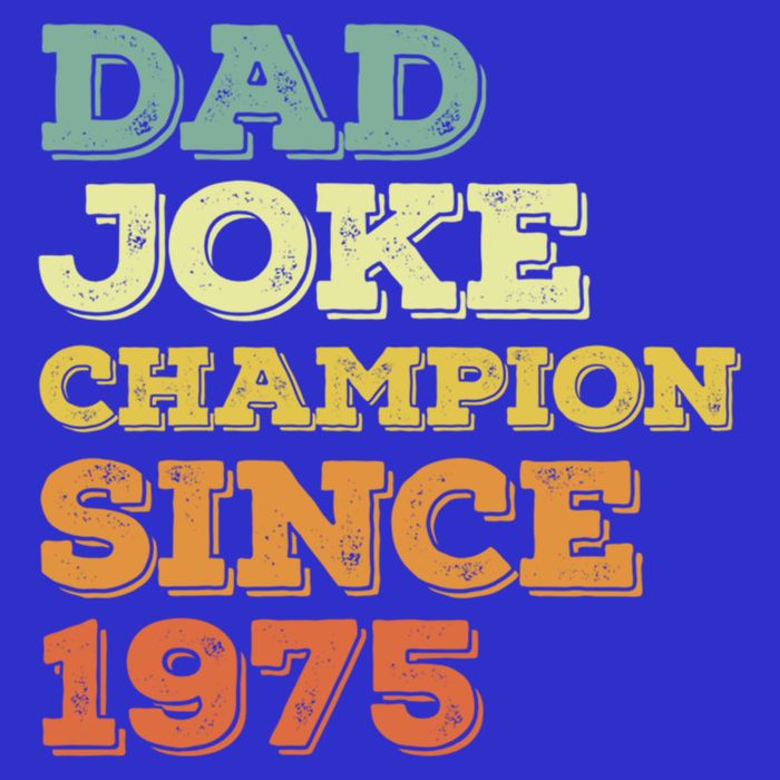 Dad Joke Champion Since 1975 Birthday Fathers Day Gift 16 in Basic Backpack
