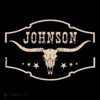 Distressed Johnson Cowhide Name Proud Bullskull Cow Impact Tech Backpack