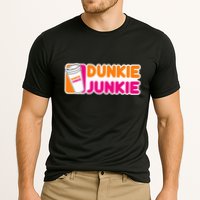 Dunkie Junkie Coffee Love Funny Coffee Saying Cooling Performance Crew T-Shirt