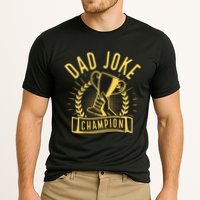 Dad Joke Champion Funny Fathers Day Gift Performance Shirt