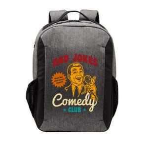 Dad Jokes Comedy Club Funny Retro Vector Backpack