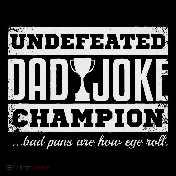 Dad Joke Champion Funny Father's Day Gift Bad Puns Cooling Performance Long Sleeve Crew