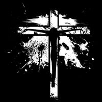 Distressed Jesus Cross Christianity Apron