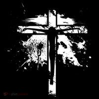 Distressed Jesus Cross Christianity Cooling Performance Long Sleeve Crew
