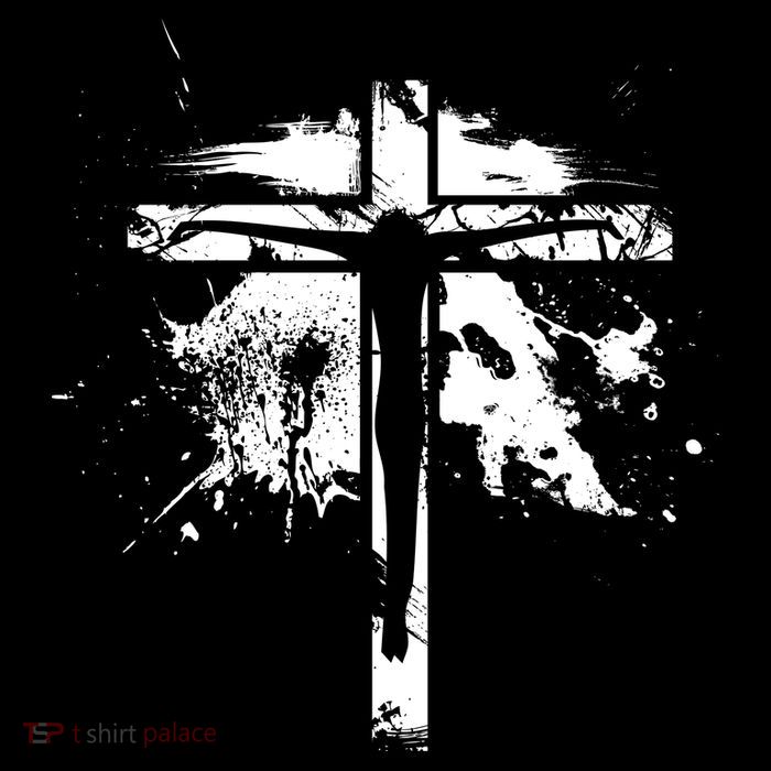 Distressed Jesus Cross Christianity Visor