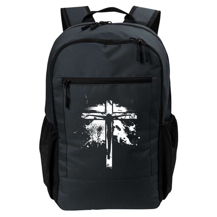 Distressed Jesus Cross Christianity Backpack