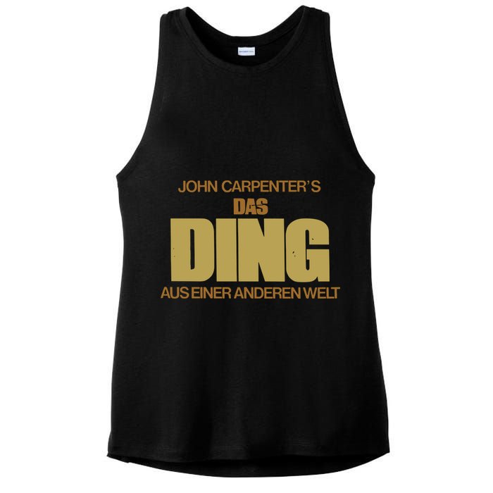 Drewgmackie John Carpenter’S Das Ding Aus Einer Anderen Welt Ladies PosiCharge Tri-Blend Wicking Tank