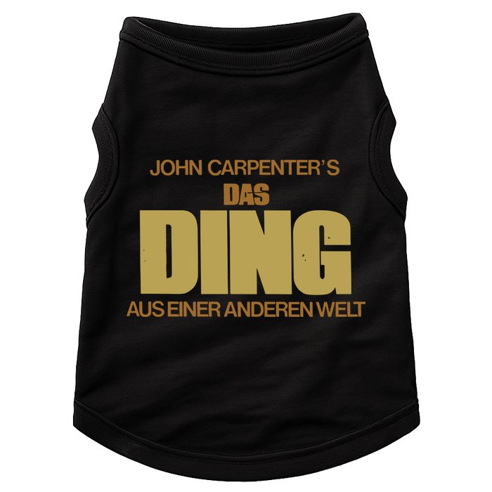 Drewgmackie John Carpenter’S Das Ding Aus Einer Anderen Welt Doggie Tank