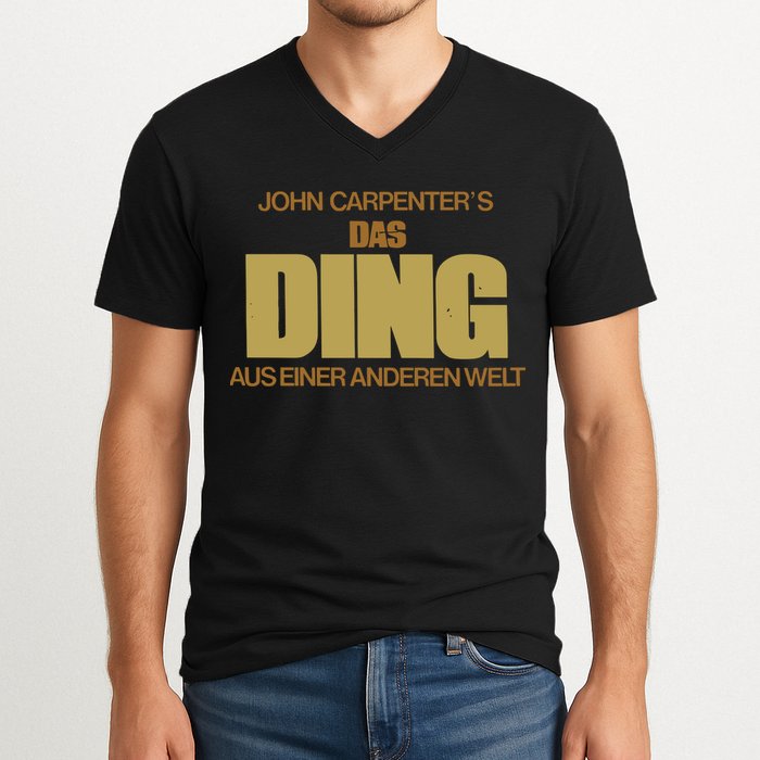 Drewgmackie John Carpenter’S Das Ding Aus Einer Anderen Welt V-Neck T-Shirt