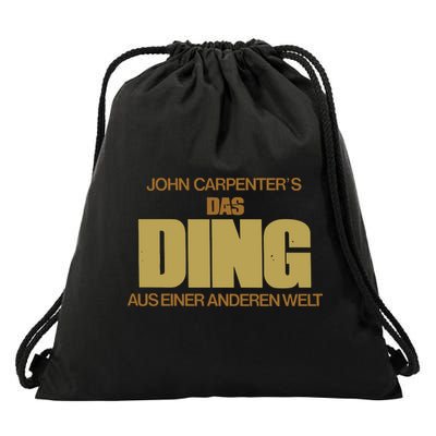 Drewgmackie John Carpenter’S Das Ding Aus Einer Anderen Welt Drawstring Bag