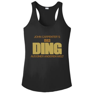 Drewgmackie John Carpenter’S Das Ding Aus Einer Anderen Welt Ladies PosiCharge Competitor Racerback Tank