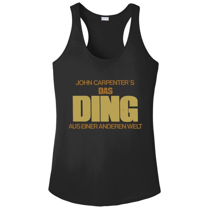 Drewgmackie John Carpenter’S Das Ding Aus Einer Anderen Welt Ladies PosiCharge Competitor Racerback Tank