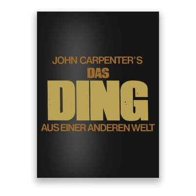 Drewgmackie John Carpenter’S Das Ding Aus Einer Anderen Welt Poster