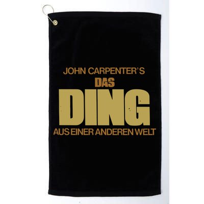 Drewgmackie John Carpenter’S Das Ding Aus Einer Anderen Welt Golf Towel