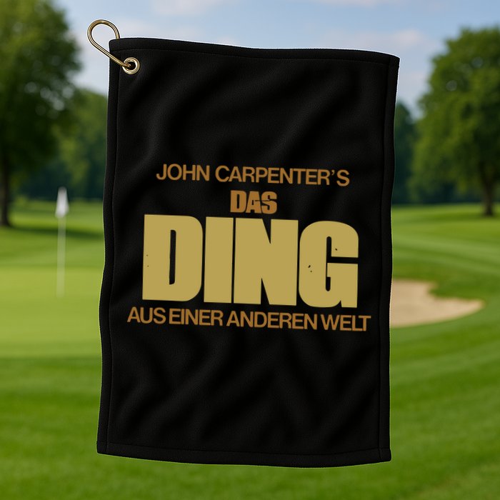 Drewgmackie John Carpenter’S Das Ding Aus Einer Anderen Welt Golf Towel