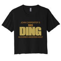 Drewgmackie John Carpenter’S Das Ding Aus Einer Anderen Welt Crop Top