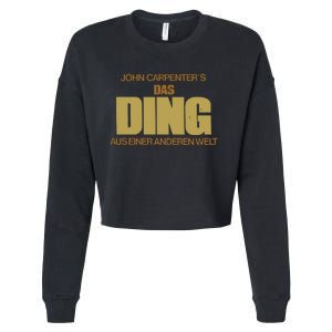 Drewgmackie John Carpenter’S Das Ding Aus Einer Anderen Welt Cropped Pullover Crew