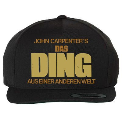 Drewgmackie John Carpenter’S Das Ding Aus Einer Anderen Welt Wool Snapback Cap