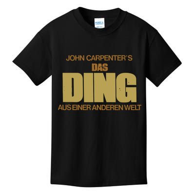 Drewgmackie John Carpenter’S Das Ding Aus Einer Anderen Welt Kids T-Shirt