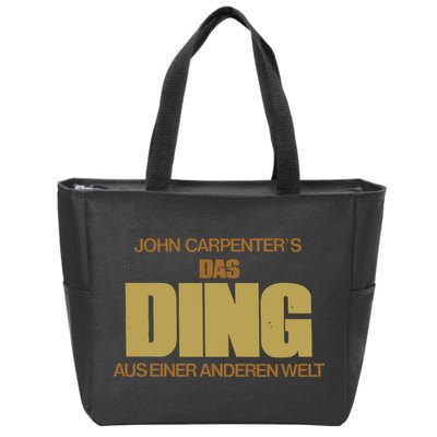 Drewgmackie John Carpenter’S Das Ding Aus Einer Anderen Welt Zip Tote Bag
