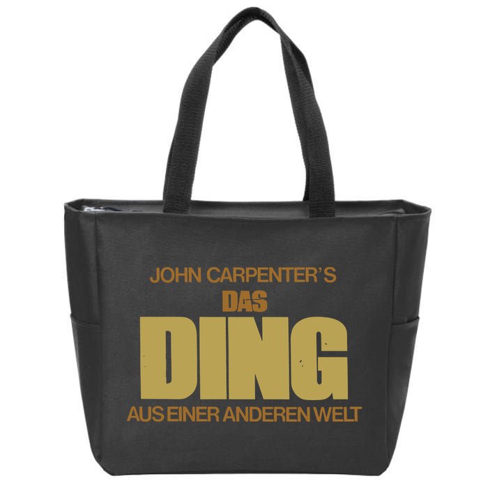 Drewgmackie John Carpenter’S Das Ding Aus Einer Anderen Welt Zip Tote Bag