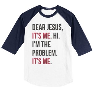 Dear Jesus Baseball Sleeve Shirt