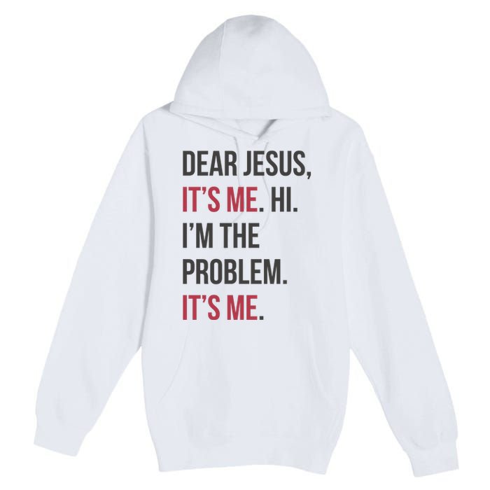 Dear Jesus Premium Pullover Hoodie