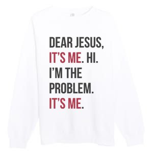 Dear Jesus Premium Crewneck Sweatshirt