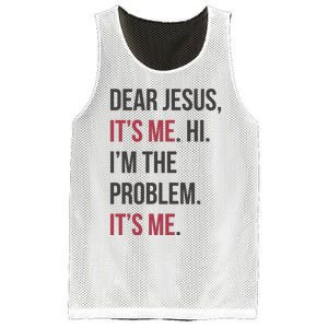 Dear Jesus Mesh Reversible Basketball Jersey Tank