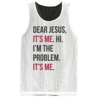 Dear Jesus Mesh Reversible Basketball Jersey Tank