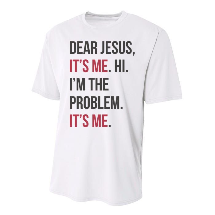 Dear Jesus Performance Sprint T-Shirt