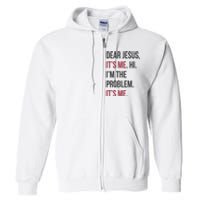 Dear Jesus Full Zip Hoodie