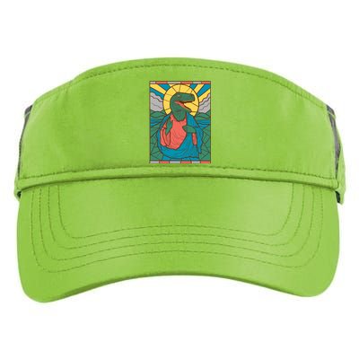 Dinosaur Jesus Adult Drive Performance Visor