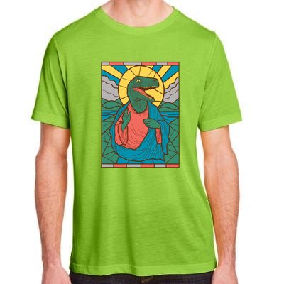 Dinosaur Jesus Adult ChromaSoft Performance T-Shirt