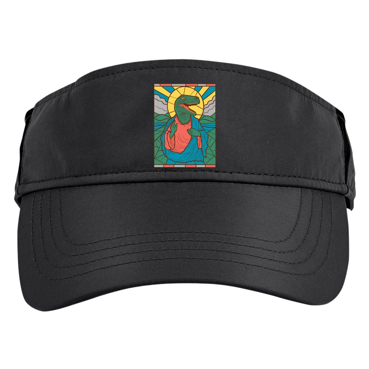 Dinosaur Jesus Adult Drive Performance Visor