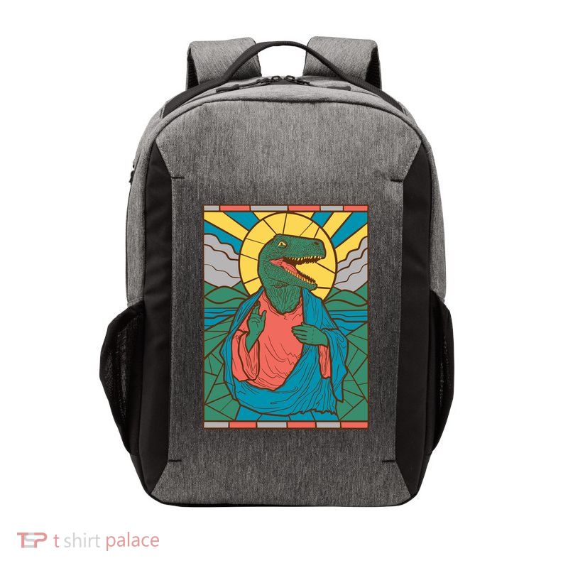 Dinosaur Jesus Vector Backpack