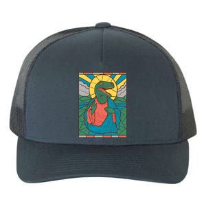 Dinosaur Jesus Yupoong Adult 5-Panel Trucker Hat